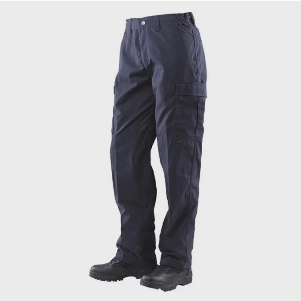 Men's Navy Cargo Pants - Functional Workwear 42x34